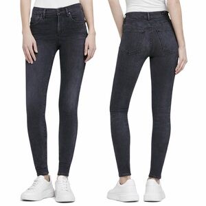 Citizens of Humanity Rocket High Rise Skinny Dark Wash Stretch Denim Size 28